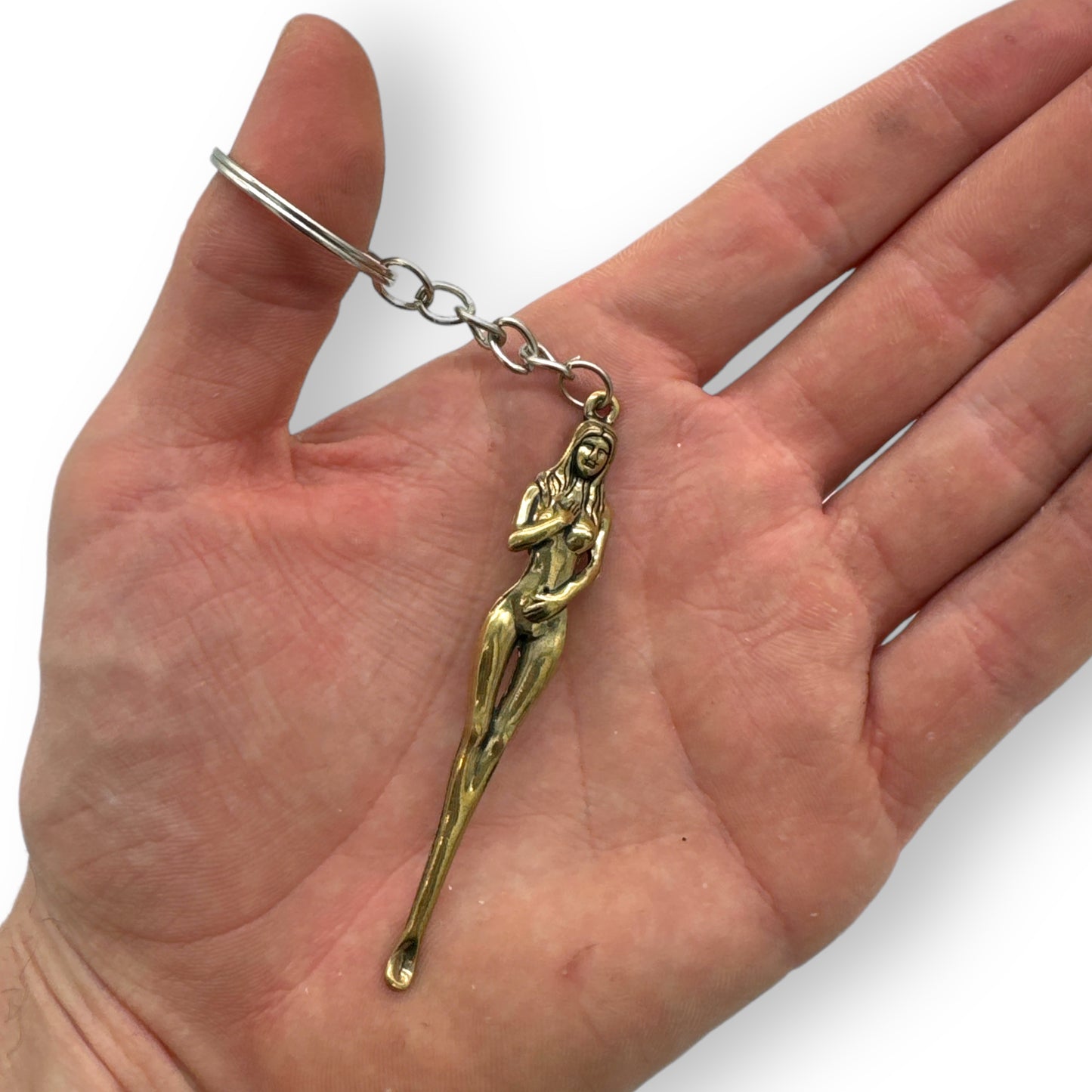 Kinky Pleasure - T018 - Keychain Sexy Woman Mini Spoon - 7.5cm