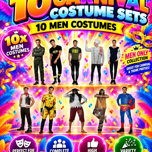 Kinky Role Play Male A Mix Box 10 Models - Various Sizes M / L / XL Total 30 Pcs Carton (Copy)