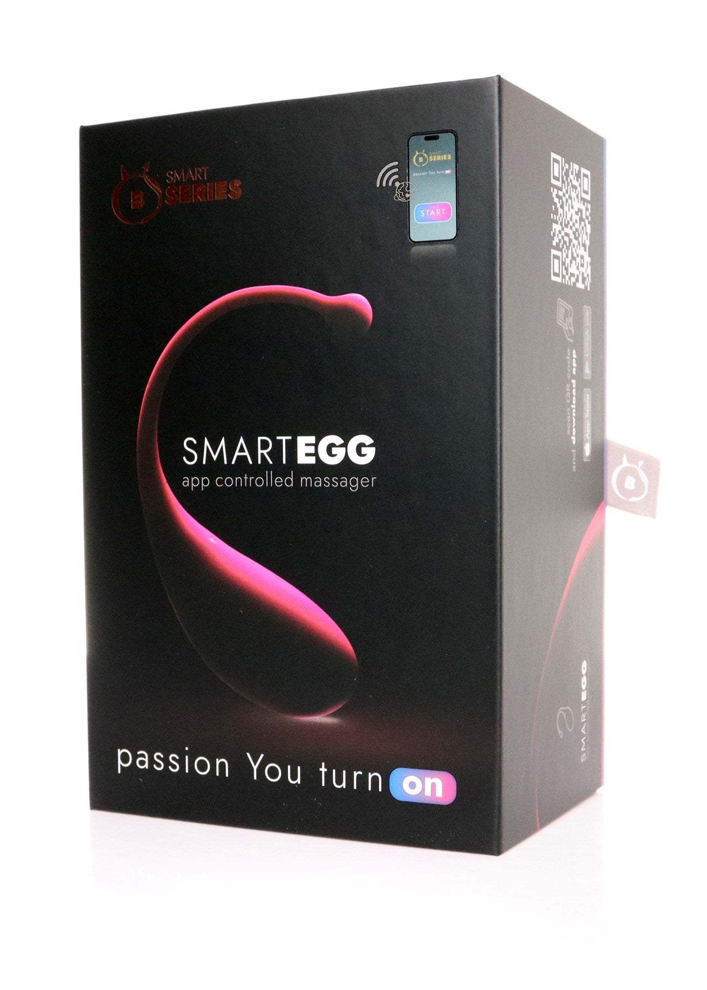 Bossoftoys - 110-00002 - Smart App Controlled egg - USB - Pink