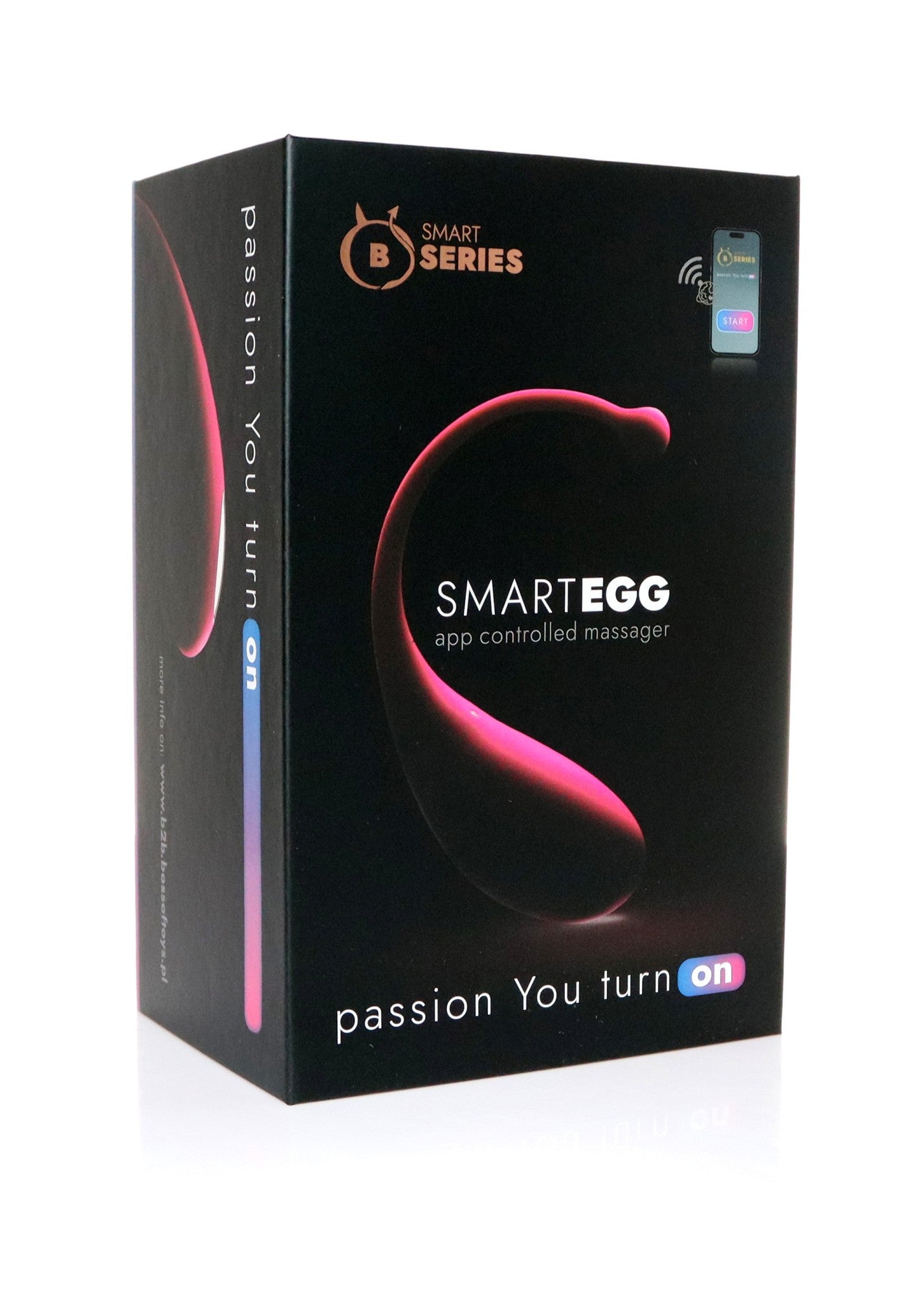 Bossoftoys - 110-00002 - Smart App Controlled egg - USB - Pink