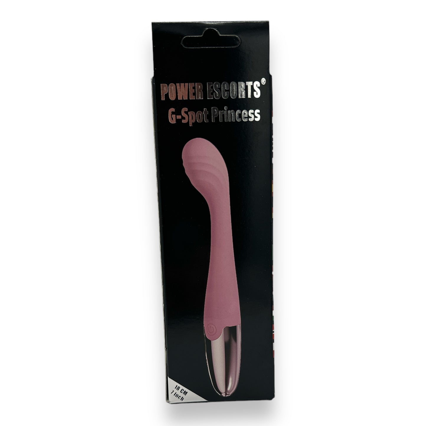 Power Escorts - BR316 Pink - G Spot Princess Bendable Vibrator - 18 Cm / 7 Inch Silicone