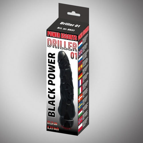 Power Escorts - BR31 - Driller 01 - Realistic Vibrator 2 colours