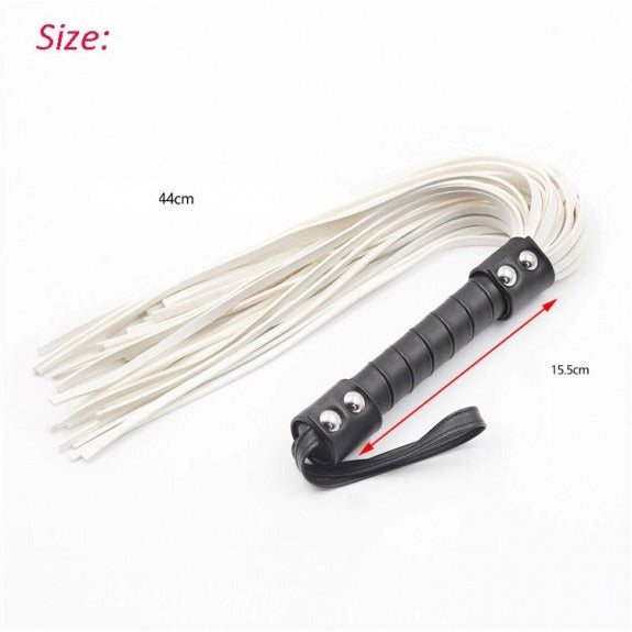 Kinky Pleasure - KP015 - Kinky Whipp With White Hairs - 45cm