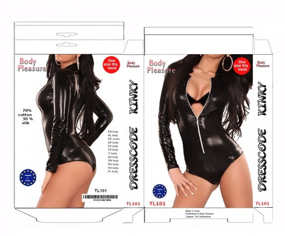 Body Pleasure - TL101 M/L - Wet Look Body - Size M/L