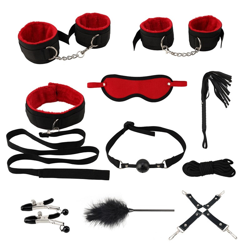 Power Escorts - BR195 - Kinky Play Luxury 10 Pcs Bondage Box