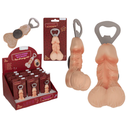 Kinky Pleasure - OB165 - Bottle Opener - Penis 3D - Display 12 Pieces
