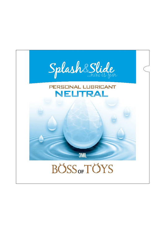 Boysoftoys Sachets Lubricant Neutral 3 ml - Waterbased - 2-00244
