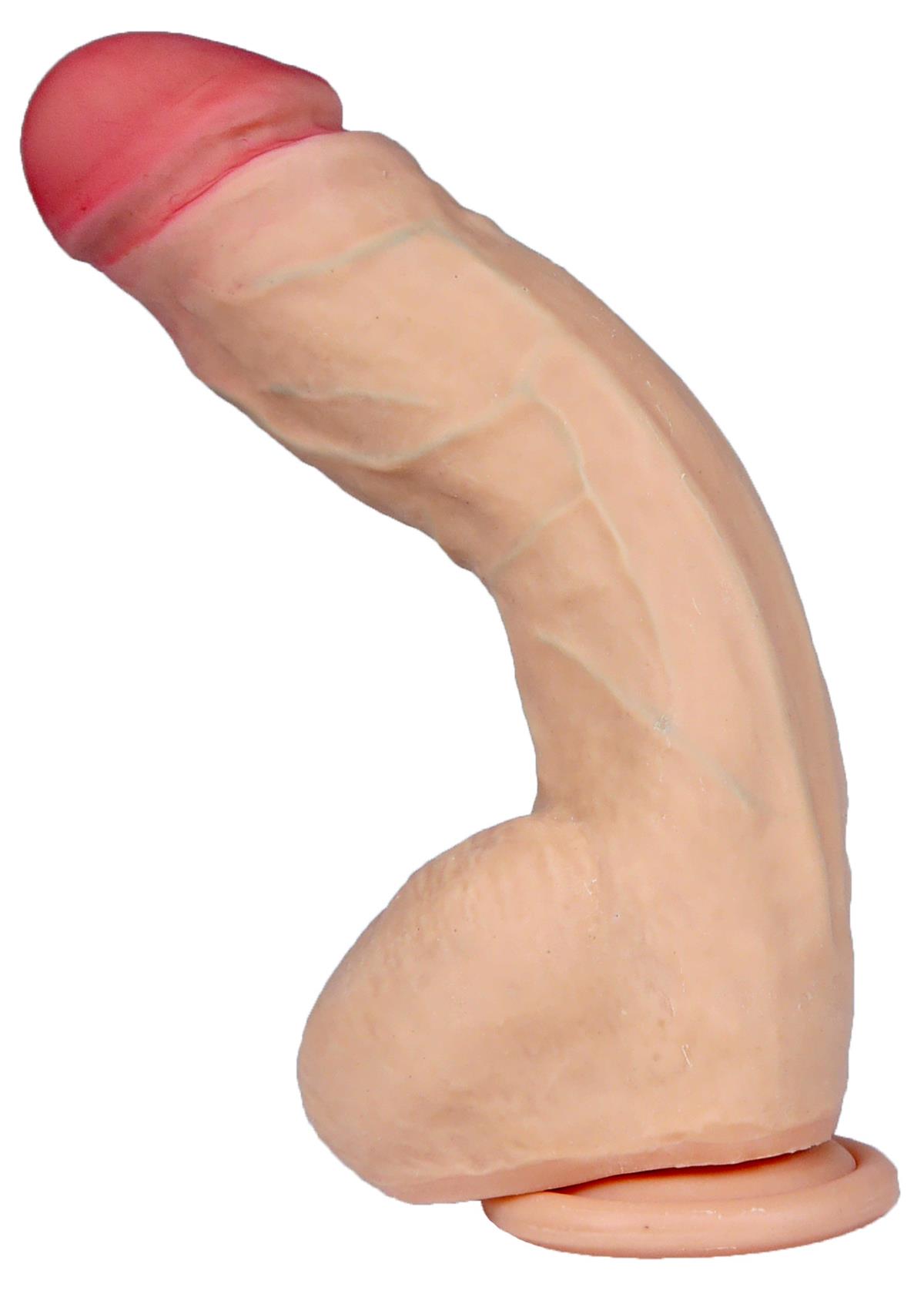 Boysoftoy - 21-00007 - Dionizos - Cyberskin realistic Dildo - LOVECLONEX - 9.5 inch / 25,5 cm - Mega dia 5 cm