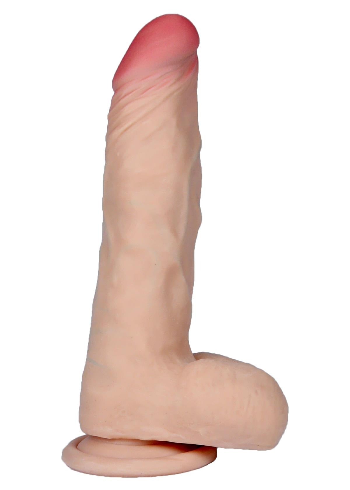 Bossoftoy - 21-00008 - Posejdon - LOVECLONEX - 7,5 inch /21 cm - Cyberskin realistic Dildo - dia 4 cm - super flexible