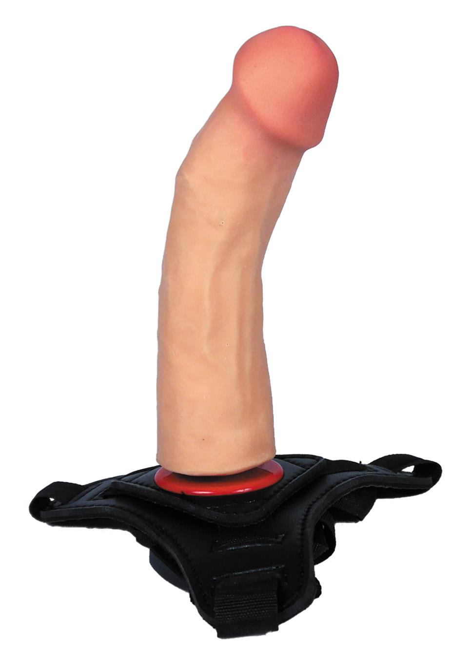 Bossoftoys AFRODYTA Strap On 6,5 inch / 16,5cm - Loveclonex - Ultra Realistic Strap on  - 21-00012 - Cyber skin feels like real - Better then Silicone - 3,5 cm thick - Flesh