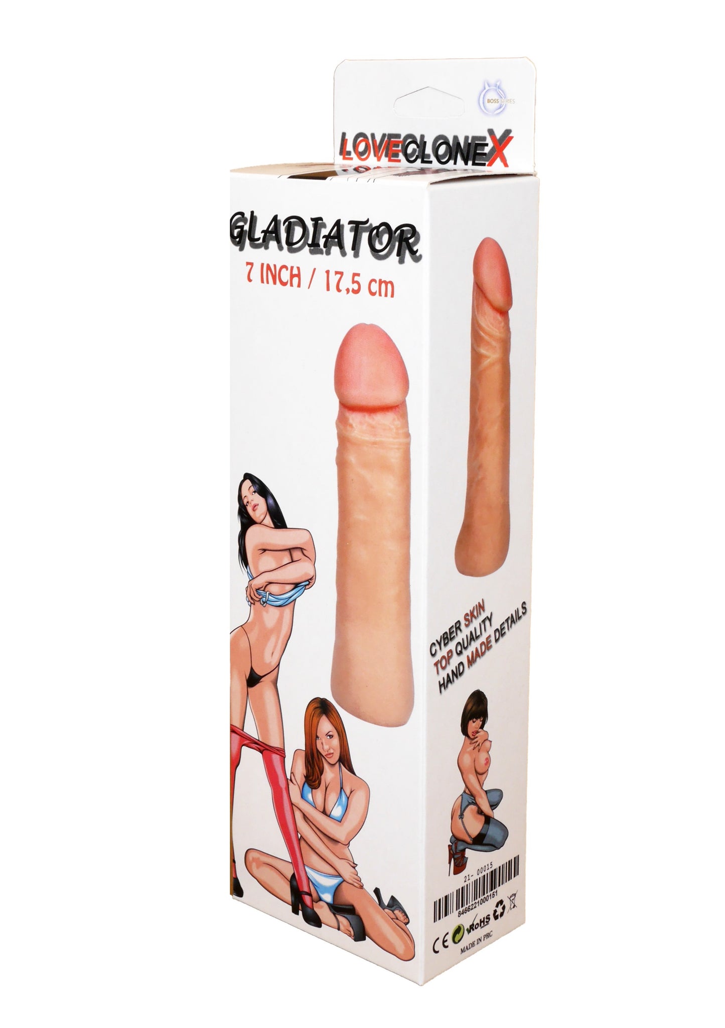 Bossoftoys Gladiator penis extender 7.0 inch / 18 cm - 21-00015