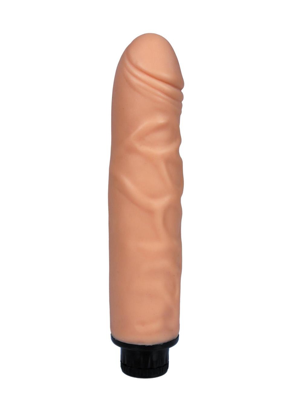 Bossoftoys - 21-00017 - Hermes - Love clone X - realistic vibrator - super flexible Cyberskin material - big size 16 cm - 6 Inch - flesh colour - 2,5 cm Dia - attractive Colour box