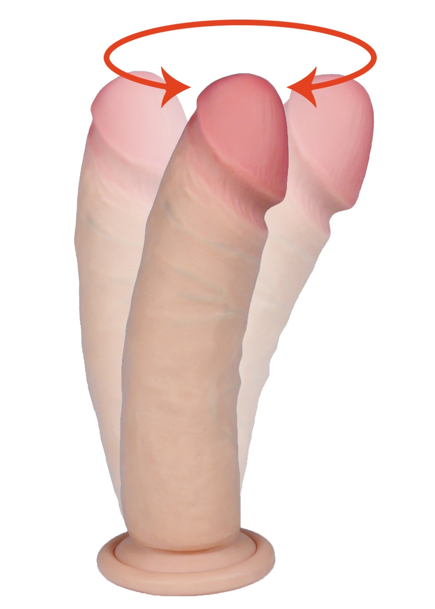 Boysoftoys Boreasz Loveclonex Ultra Realistic Vibrator - Cyber skin feels like real - Better then Silicone - 5-7 cm thick - Suction Cup - 7 inch / 17.5 cm - 21-00028