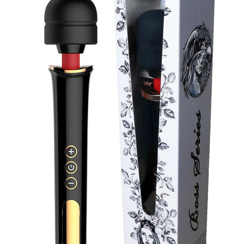 Boysoftoys Big Size Wand Massager - Vibrator - 30 CM - Black - 22-00012