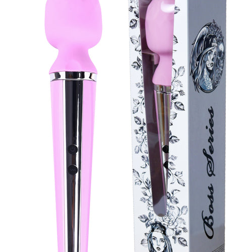 Boysoftoys Genius Big Size Wand Massager - Stimulator - USB - Pink - 10 Function - 22-00019