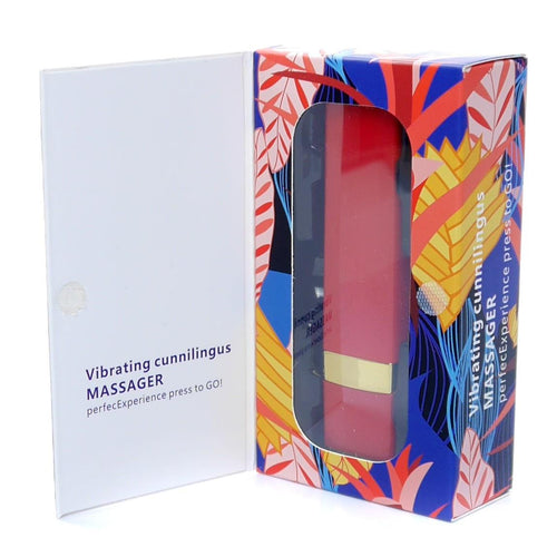 Boysoftoys - 22-00021 - Lipstick Vibrator - Rechargeable - Red housing - Colour box
