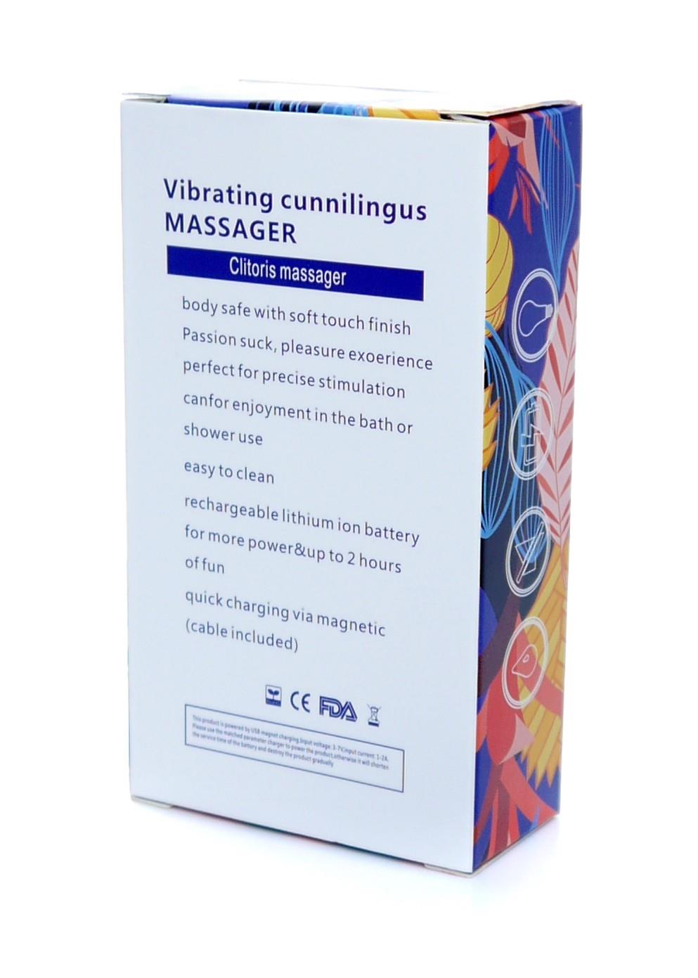 Bossoftoys - 22-00022 - Lipstick Vibrator - Rechargeable - Blue housing - Colour box