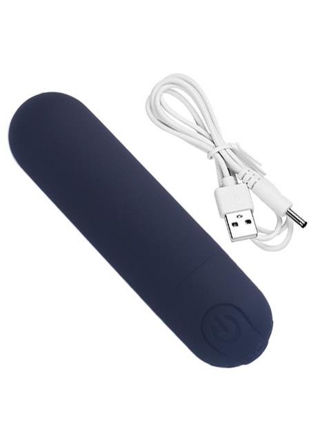 Bossoftoys Rechargeable Black Bullet - 10 function - 22-00034