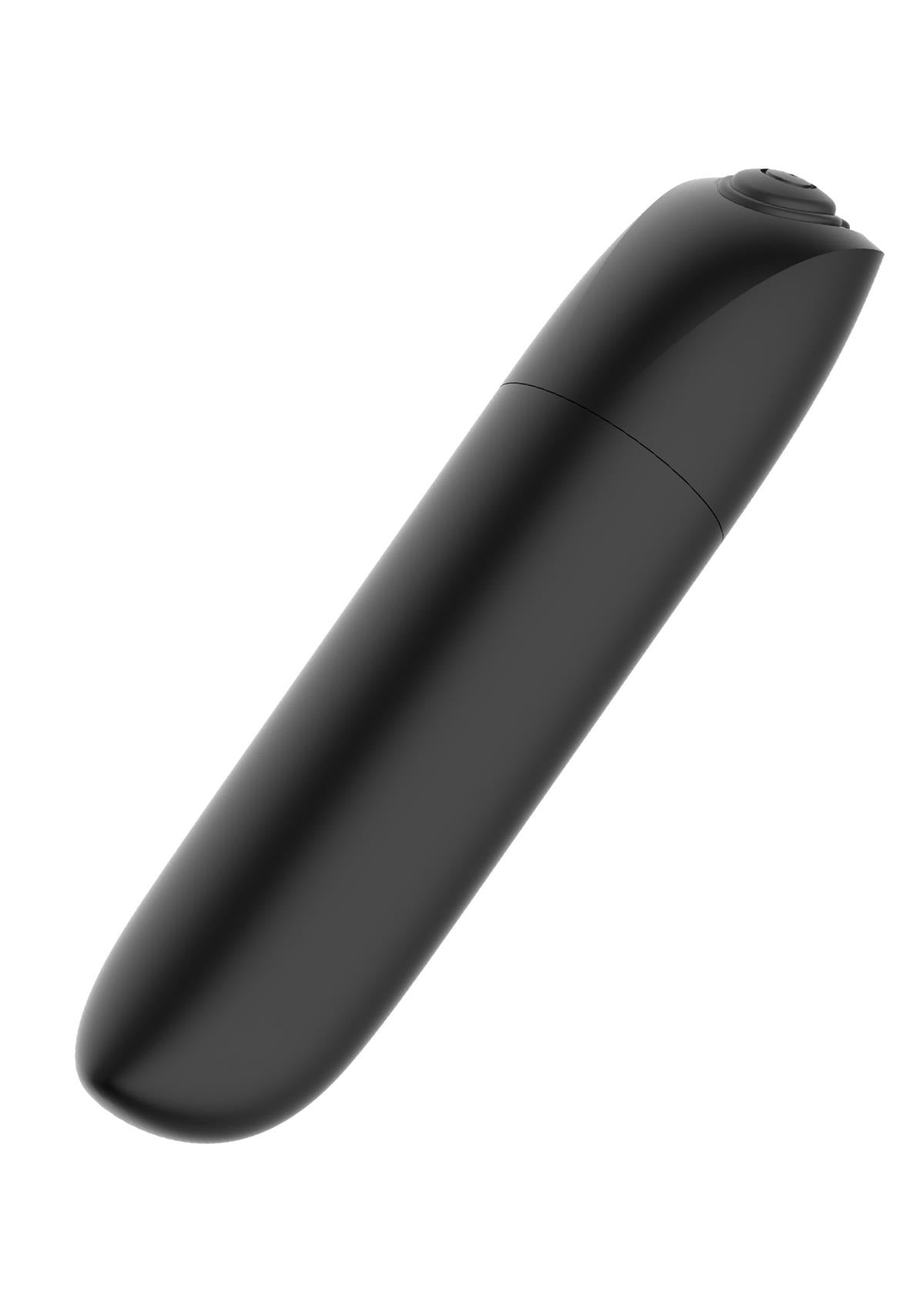 Bossoftoys - 22-00046 - Powerful Bullet Vibrator - USB rechargeable - 20 Functions - shiny Black