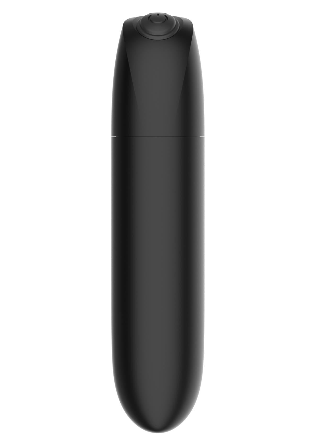 Bossoftoys - 22-00046 - Powerful Bullet Vibrator - USB rechargeable - 20 Functions - shiny Black