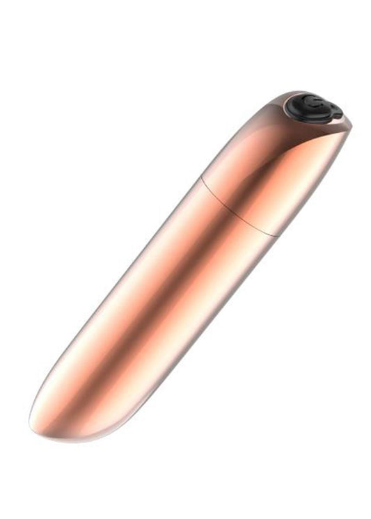 Boysoftoys - 22-00048 - Powerful Bullet Vibrator - USB rechargeable - 20 Functions - Gold