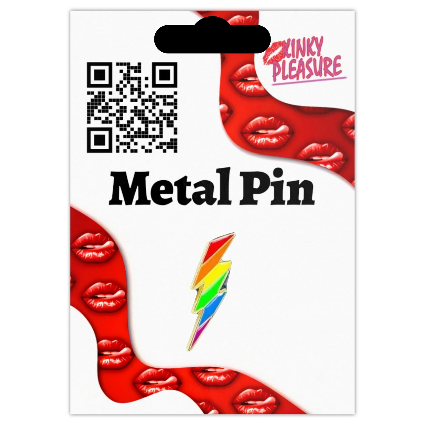Kinky Pleasure - KPB052 - Badge / Pin - Thunder