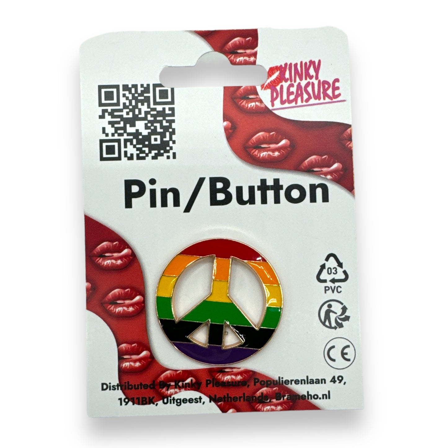 Kinky Pleasure - B099 - Pride Theme Badges Pin/Button - 20 Models