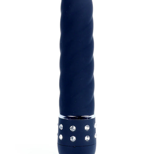 Boysoftoys - 26-00115 - Diamond stones Mini Vibrator - 11,5 cm - luxury Giftbox - G spot vibrator - Black