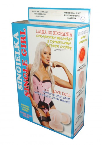Boysoftoys - 26-00018 - Single girl Doll - Lalka love Doll- Blowup Doll- Masturbator - real masturbator