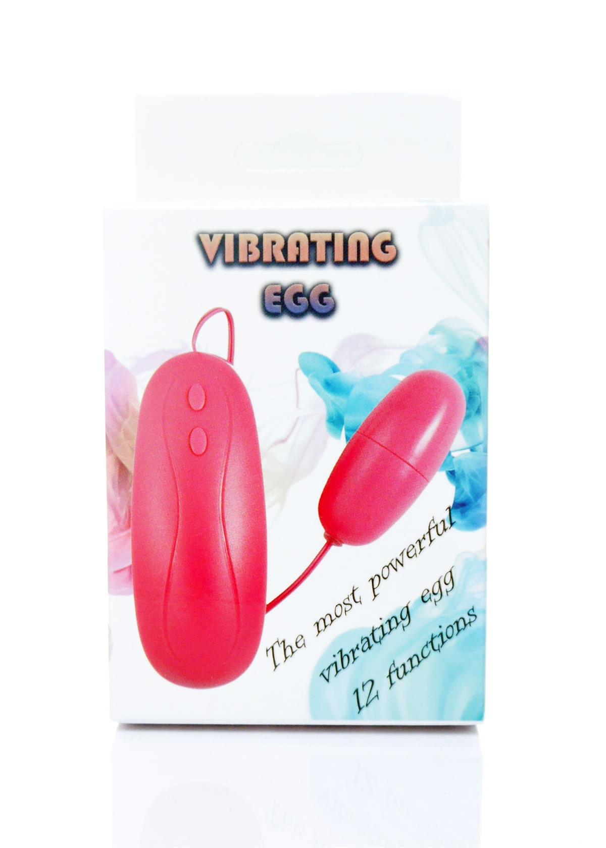 Bossoftoys - 26-00047 - Vibrating Egg - Pink - 12 Function
