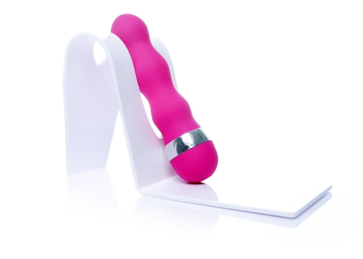 Bossoftoys - 26-00060 - Mini wand vibrator - Lady finger 01 - 10,5 cm - dia 2-2,5 cm - Pink - Window colourbox
