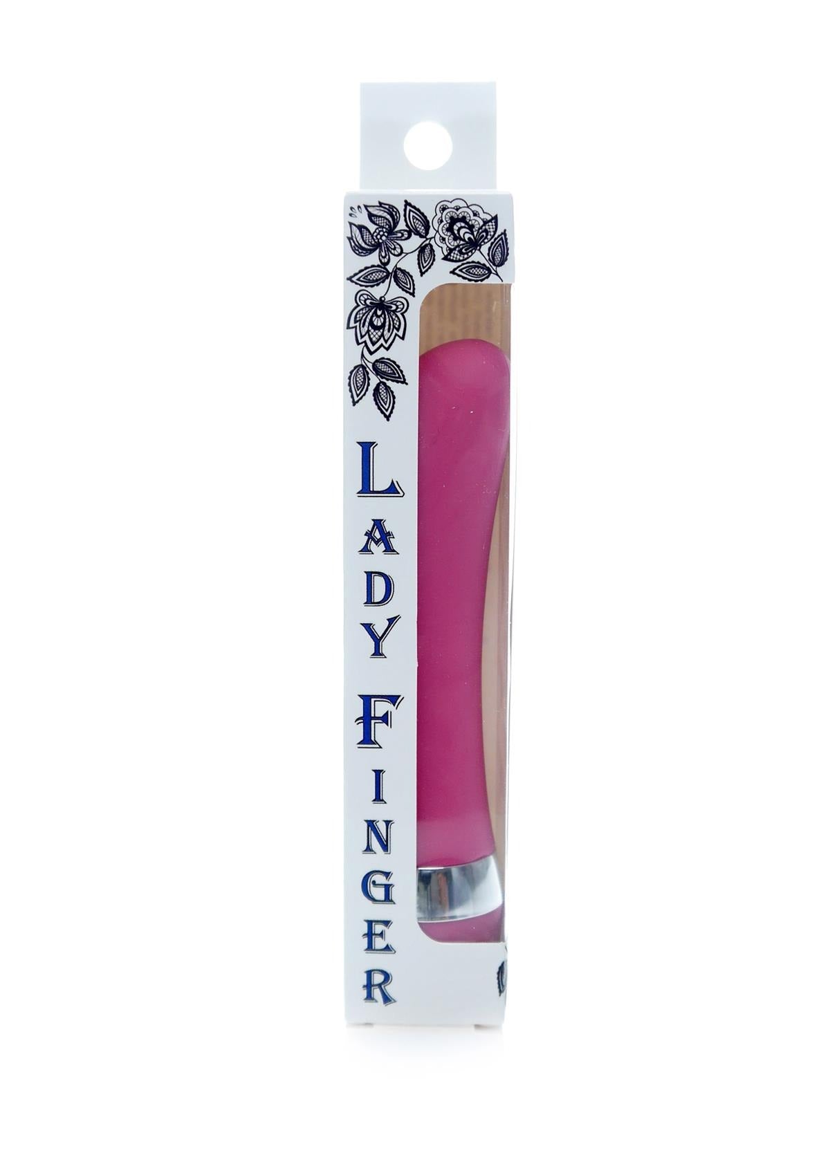 Bossoftoys - 26-00061 - Mini wand vibrator -  Lady finger 02 - 10,5 cm - dia 2-2,5 cm - Pink - Window colourbox