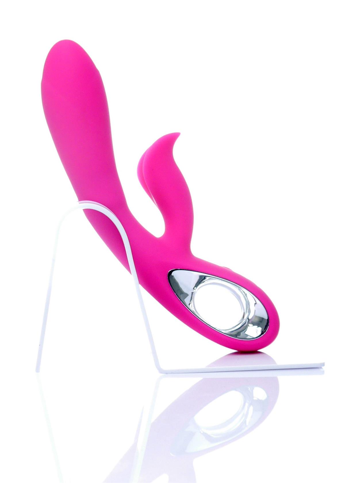 Bossoftoys - 26-00066 - Daro g spot vibrator - Silicone - pink colour - total length 19,5 cm - dia 2 /3 cm - 12 function - Rechargeable
