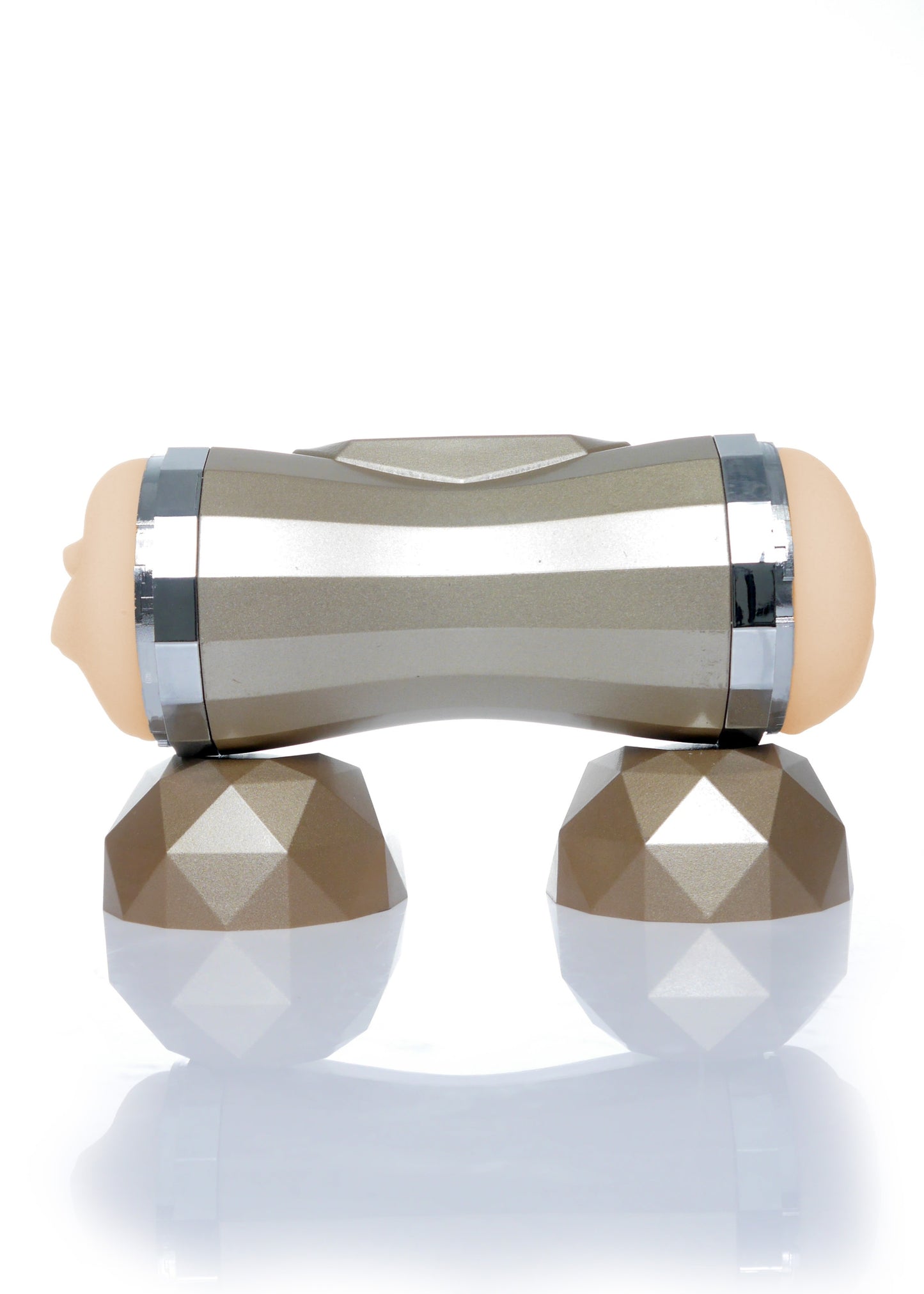 Bossoftoys - 26-00075 - Double delight - 35 function - usb rechargeable - heavy version - double holes