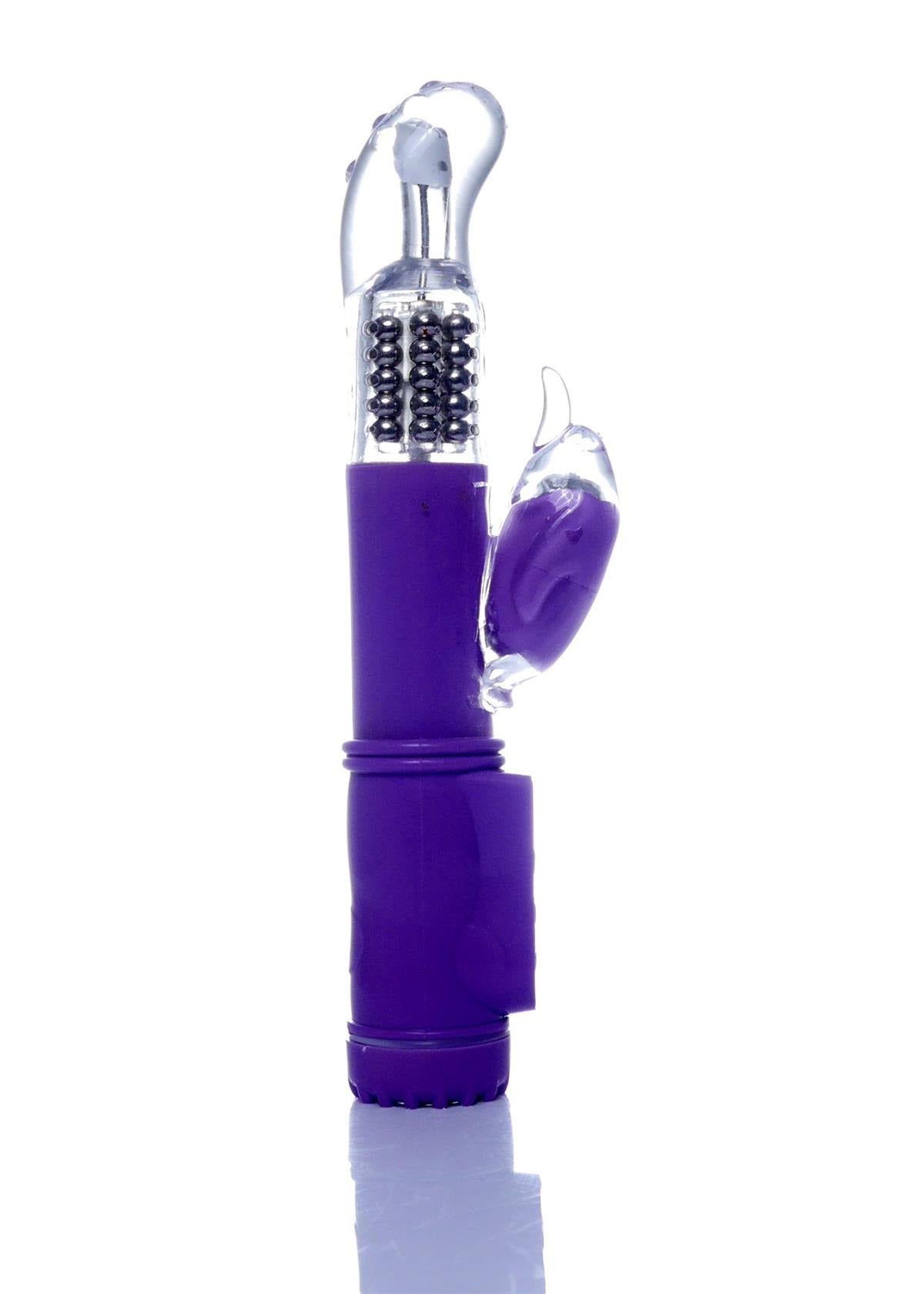 Bossoftoys - 26-00099 - Big - Powerful - Purple - Rabbit - Rabbit - 36 Function - Bird Vibrator - 22 cm - 8,7"