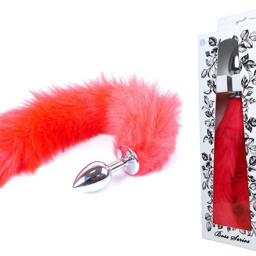 Boysoftoys - 26-00110 - foxtail - Plug with red tail - 45 cm - big size