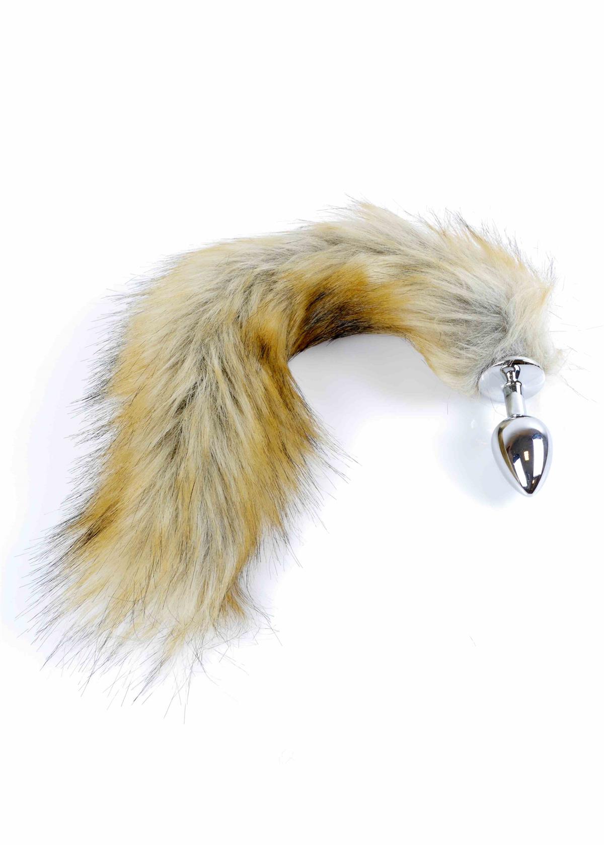 Bossoftoys - 64-00098 - Plug with brown fox tail - 45 cm - big size