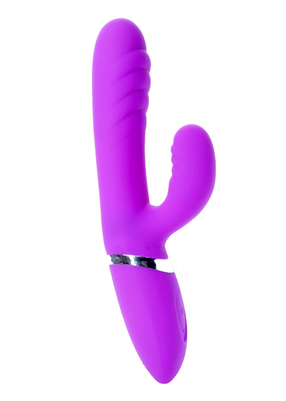 Bossoftoys - 26-00122 - super de luxe Diana G spot  Vibrator - 36 Functions !! - Silicone - good size 22 cm -  dia 3,7 cm - Rechargeable - attractive Colour box