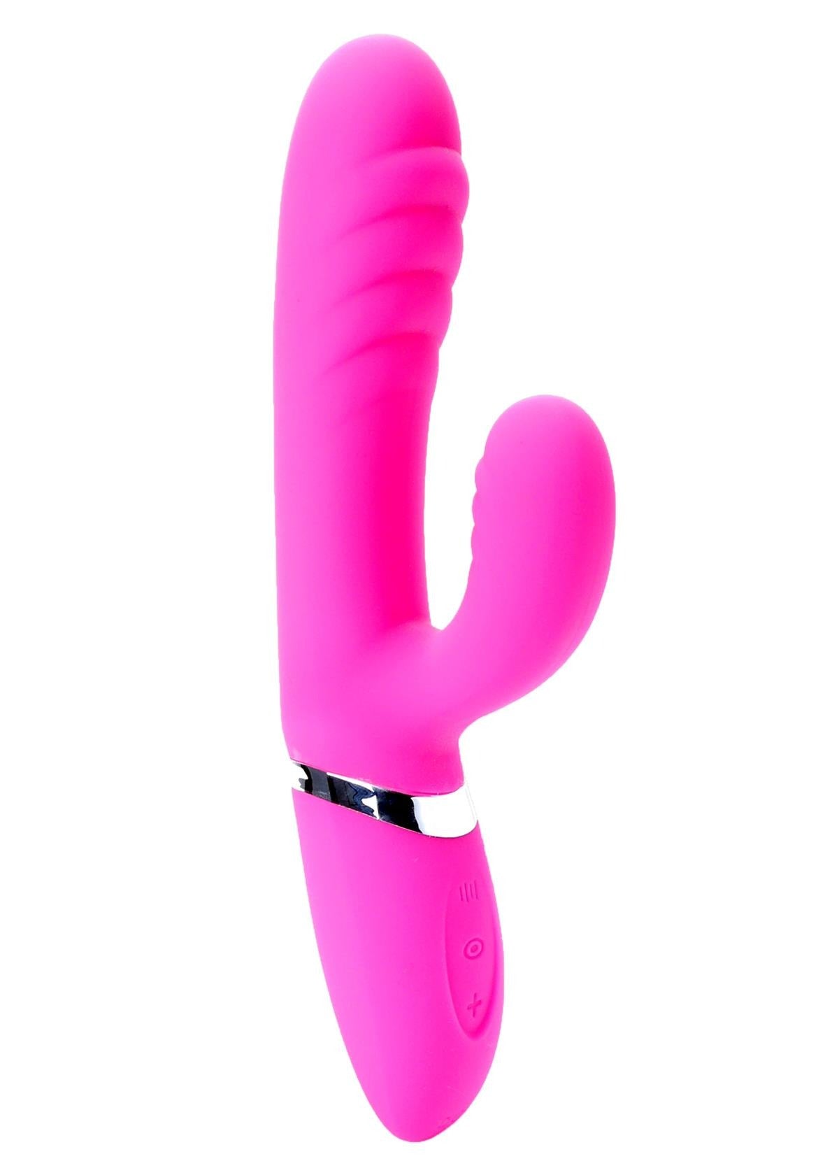 Bossoftoys Cindy G spot Vibrator - 36 Functions - Silicone - 22 cm -  dia 3,7 cm - Rechargeable - 26-00123