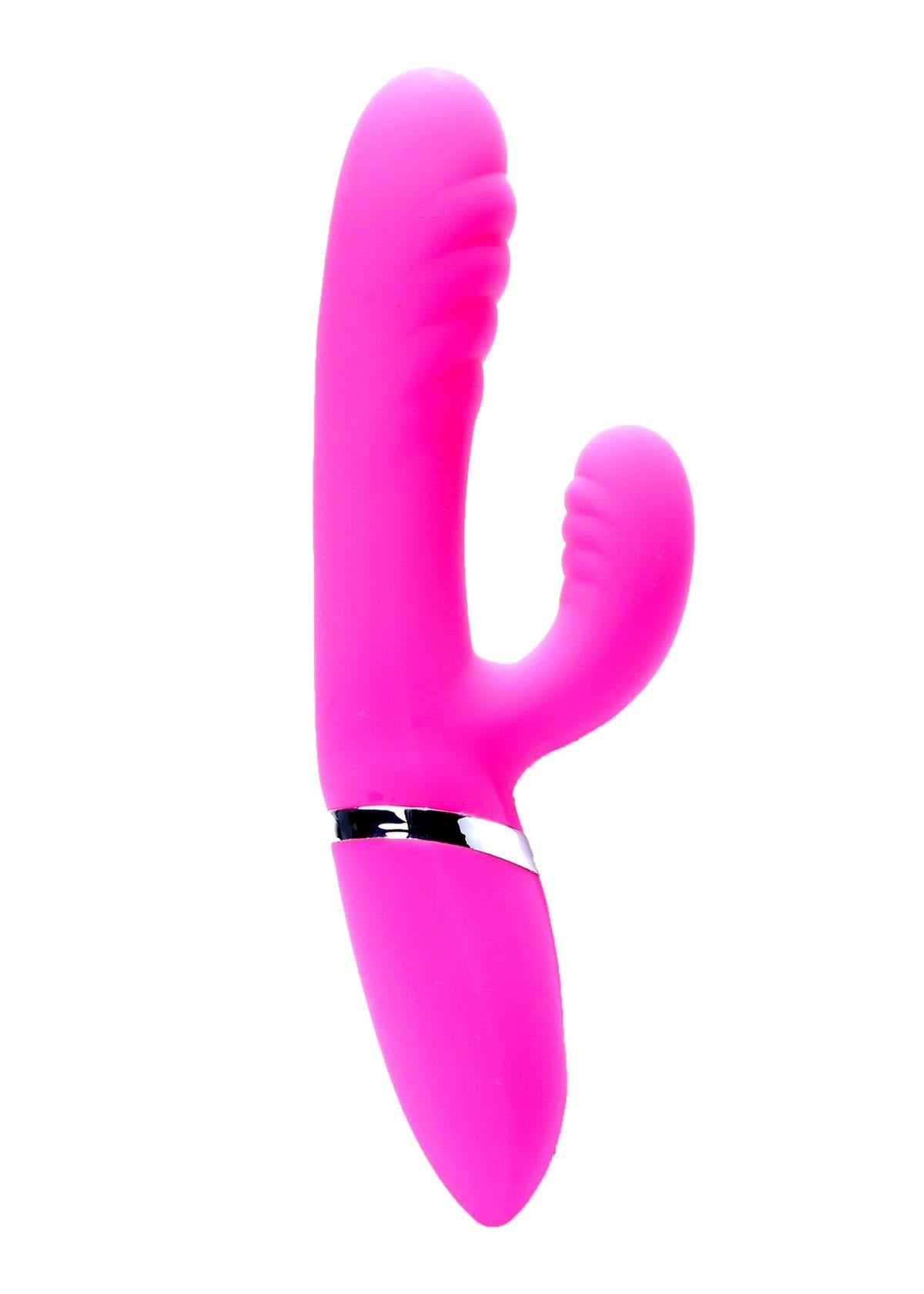 Bossoftoys Cindy G spot Vibrator - 36 Functions - Silicone - 22 cm -  dia 3,7 cm - Rechargeable - 26-00123