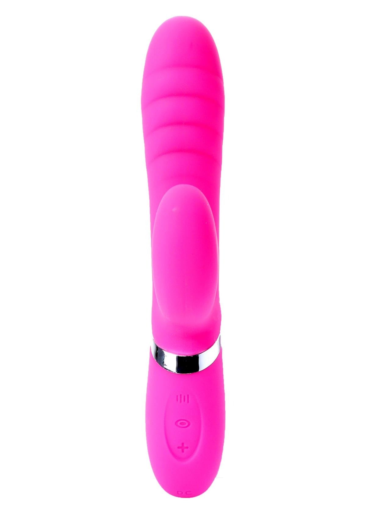 Bossoftoys Cindy G spot Vibrator - 36 Functions - Silicone - 22 cm -  dia 3,7 cm - Rechargeable - 26-00123