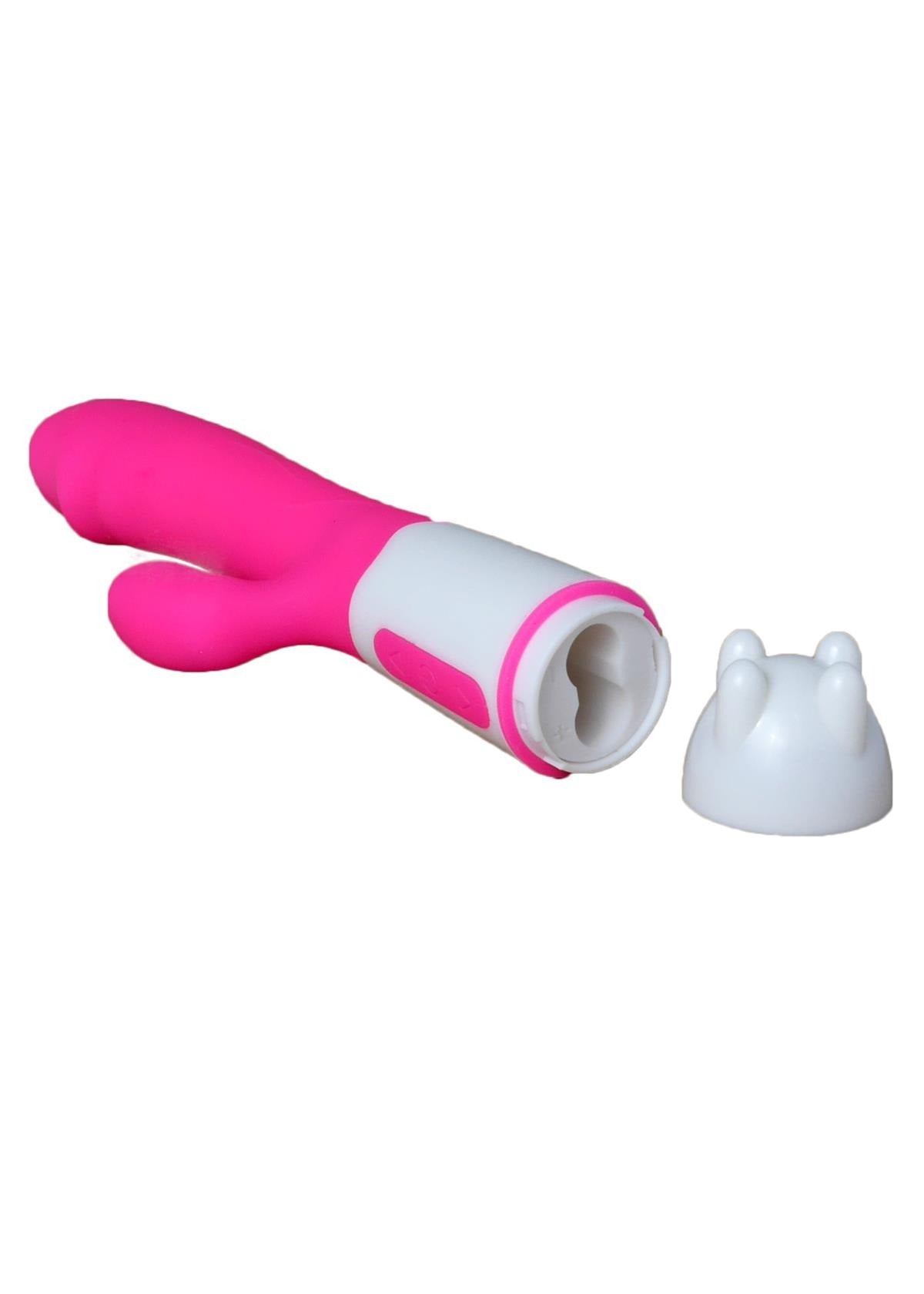 Bossoftoys - 26-00124 - Emma - G spot & clit stimulator Vibrator - New Design - 19 cm - 36 function - 5 speed - Pink - colour box