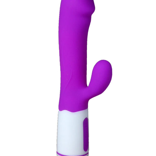 Boysoftoys - 26-00125 - Julia - G spot & clit stimulator Vibrator - New Design - 19 cm - 36 function - 5 speed - Purple - colour box