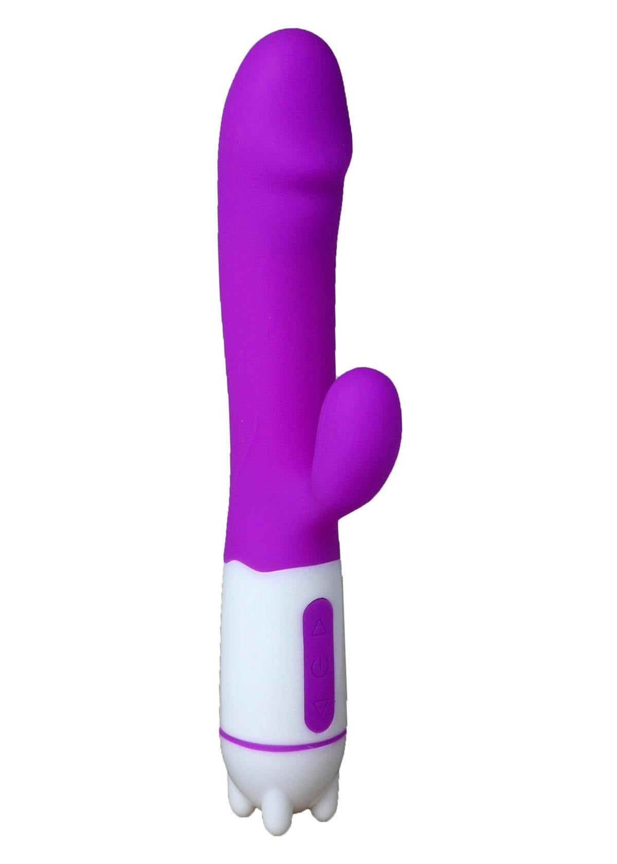 Bossoftoys - 26-00125 - Julia - G spot & clit stimulator Vibrator - New Design - 19 cm - 36 function - 5 speed - Purple - colour box