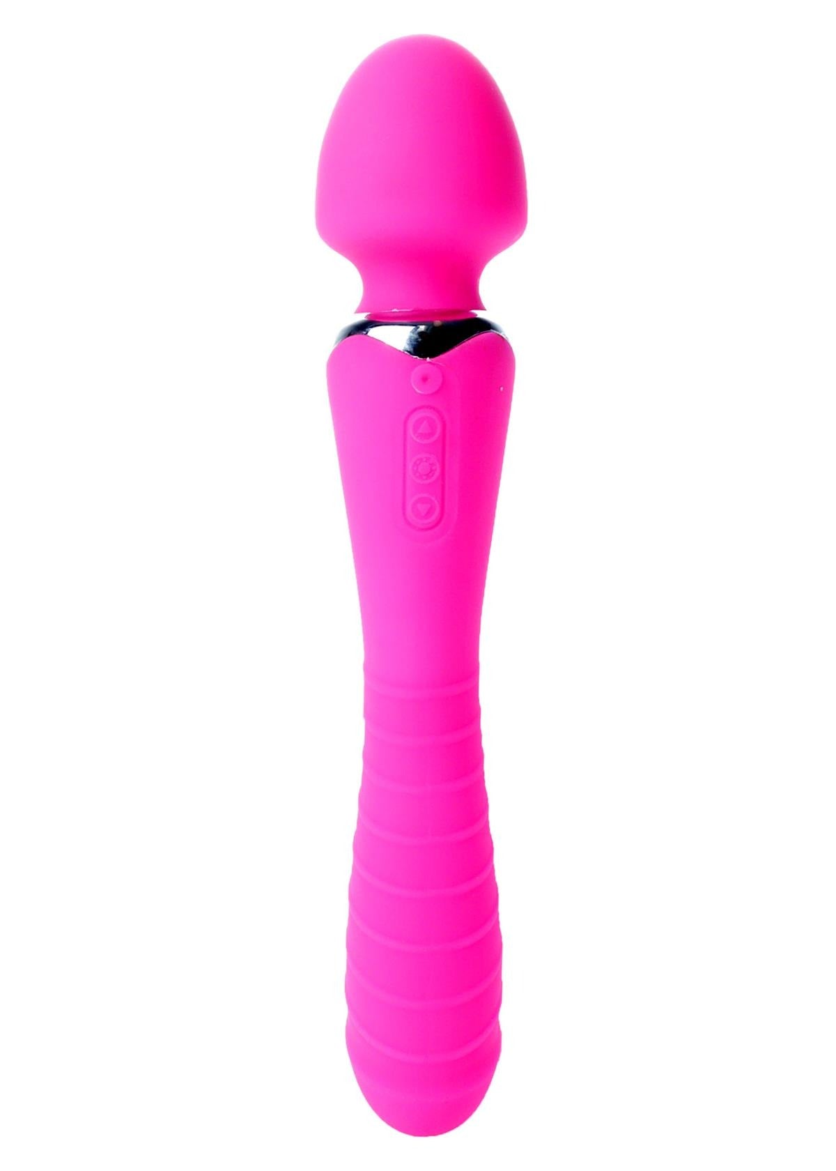 Bossoftoys - 26-00130 - Paula G spot Massager vibrator - 36 Functions !! - 8 rotation functions - Silicone - good size 22 cm - dia 3,7 cm - Rechargeable - attractive Colour box - Pink