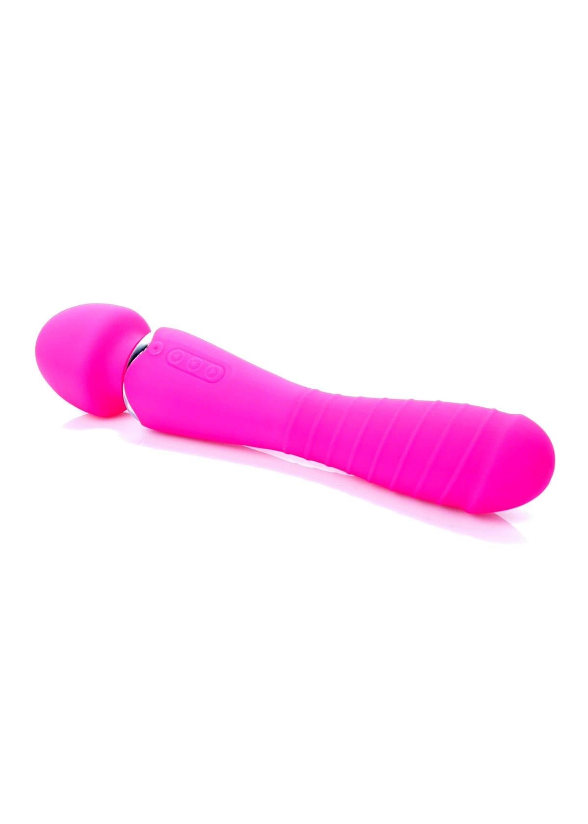 Bossoftoys - 26-00130 - Paula G spot  Massager vibrator - 36 Functions !! - 8 rotation functions - Silicone - good size 22 cm -  dia 3,7 cm - Rechargeable - attractive Colour box - Pink