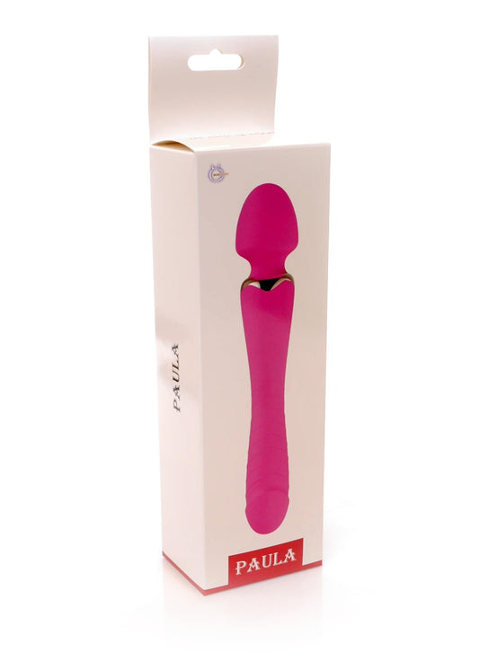 Bossoftoys - 26-00130 - Paula G spot  Massager vibrator - 36 Functions !! - 8 rotation functions - Silicone - good size 22 cm -  dia 3,7 cm - Rechargeable - attractive Colour box - Pink