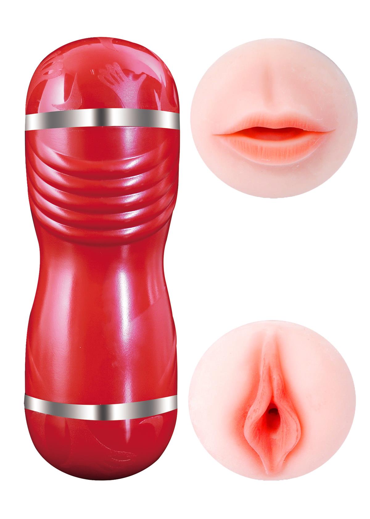 Bossoftoys -  26-00133 - Cleo - Double  Masturbator vagina & mouth