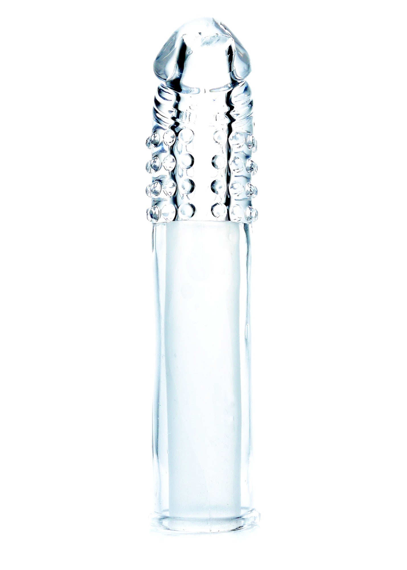 Bossoftoys - 26-00150 - Penis extender - flexibel Gel - Penis Sleeve Clear - Lenght 13,5 cm - clear box