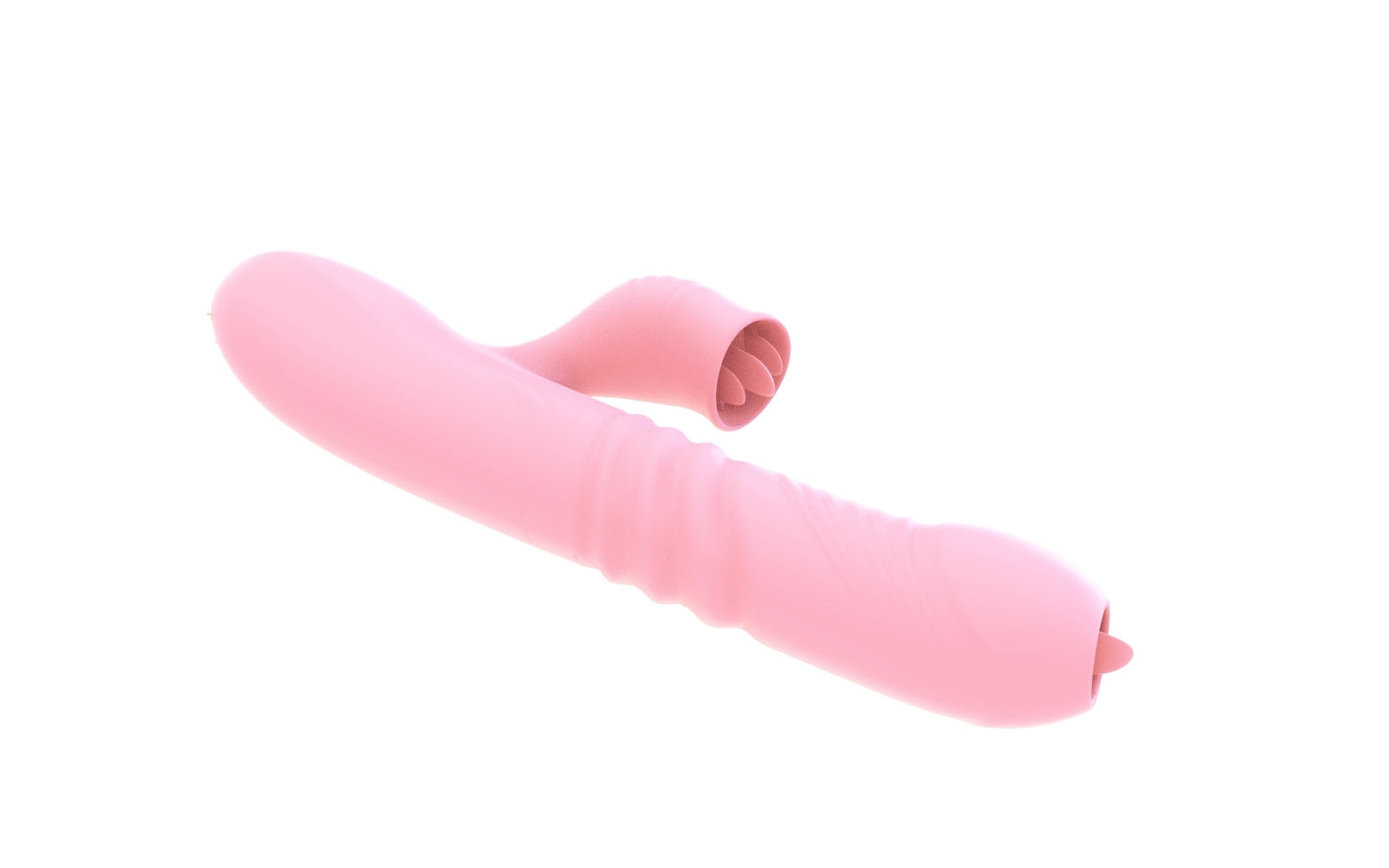 Bossoftoys - 26-00156 - Fanny Air sucker Clitoris Licker G Spot Vibrator - 20 Function - Pink